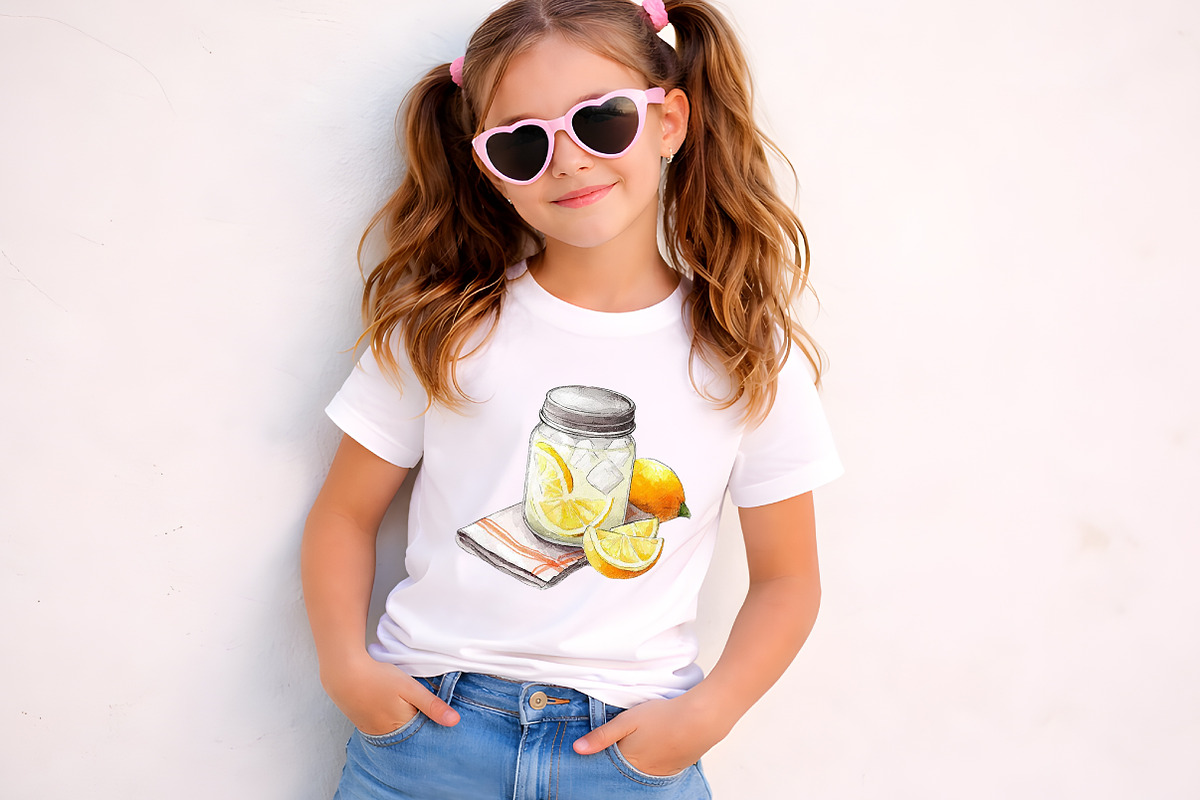 Summer Yellow Gingham Clipart, an Illustration by Digital Artistic99 (Photo 6 of 10)