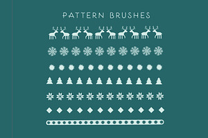 100 Christmas Procreate Brushes