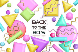 Back To The 90s Clipart