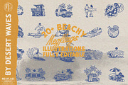 Beachy Illustration, a Seasonal Illustration by Megflags (Thumbnail 2 of 9)