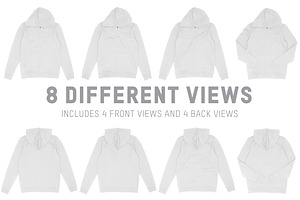 AS Colour 5204 Index Zip Hood