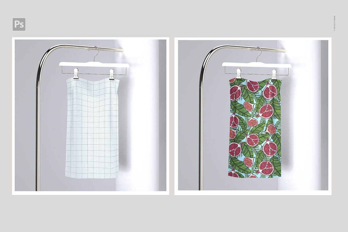 Fabric Mockup Set, a Product Mockup by Irena Matiash shop (Photo 2 of 6)