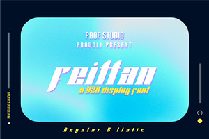 Feittan - Y2K Display Font