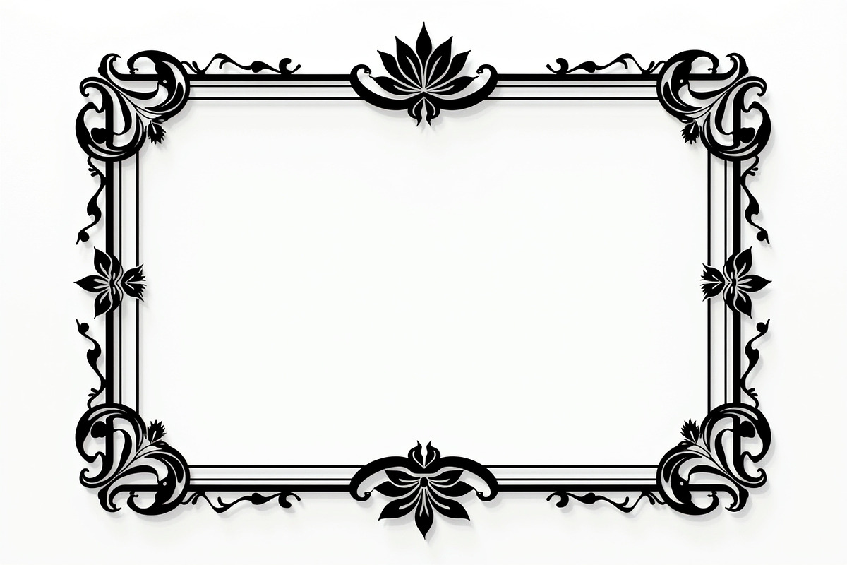 Ornate Silhouette Vector Designs, an Illustration by jahid234 (Photo 8 of 9)