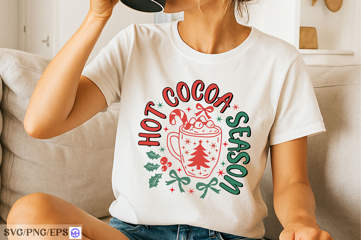 Hot Cocoa Season Hand-Drawn SVG PNG, a Graphic by mh_arif (Photo 2 of 4)
