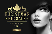 30 Christmas Sale Labels and Badges, a Branding & Logo Template by Vasya Kobelev (Thumbnail 5 of 20)