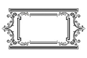 Classic Border Frame SVG Bundle, an Illustration by yasushie (Thumbnail 7 of 28)