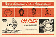 Retro Baseball Hit, an Illustration by Retro Machine (Thumbnail 2 of 12)