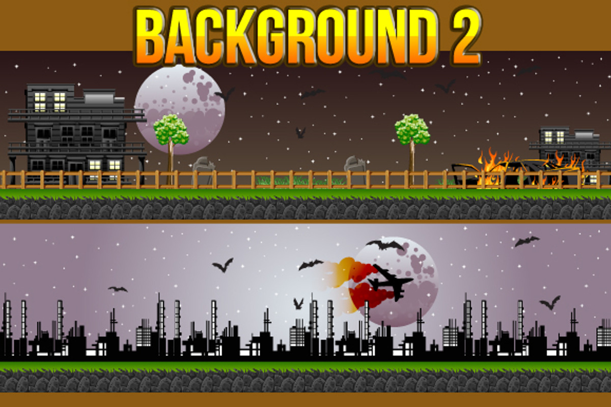 3 Set Game Background, an Illustration by erkoudesign (Photo 4 of 7)