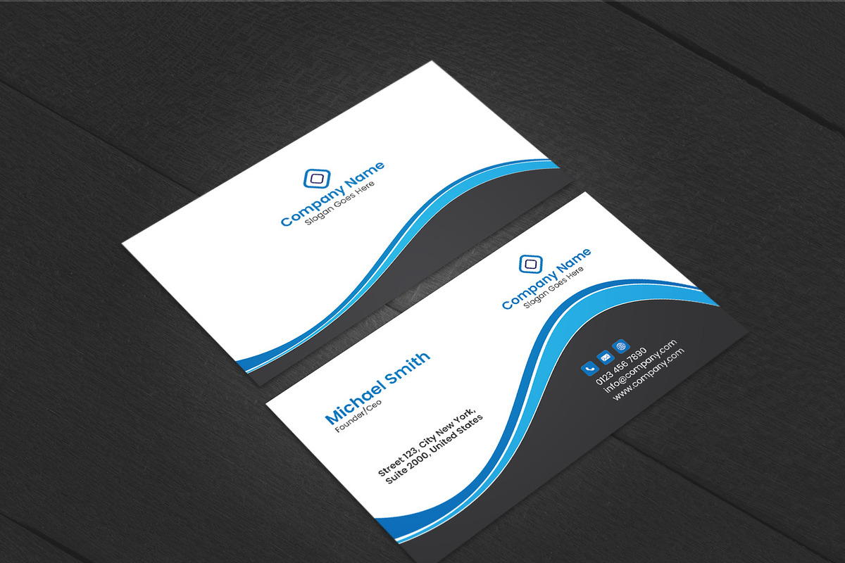 Modern, Professional Business Card, a Business Card Template by designsprout (Photo 3 of 4)