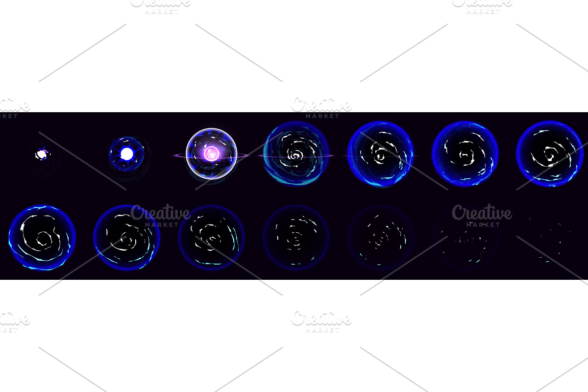 Cartoon sprite sheet of star, an Illustration by art PVP - market ...
