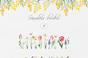 BLOOMING SPRING - Watercolor set, an Illustration by Navenzeles (Thumbnail 3 of 12)