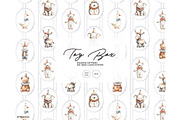 Vintage Toy box seamless pattern, a Pattern Graphic by Milatoo (Thumbnail 1 of 8)
