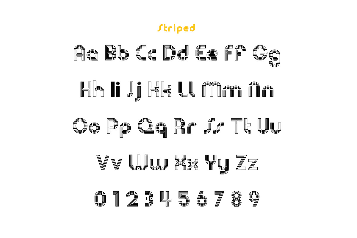 Mutiny, a Sans Serif Font by Loudoun Design Co. (Photo 4 of 6)