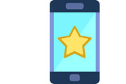 Smartphone Flat Icon, an Icon by Pexelpy (Thumbnail 1 of 2)