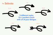 Selecta - Hand Drawn Arrows, an Object Graphic by David is Creative (Thumbnail 2 of 6)