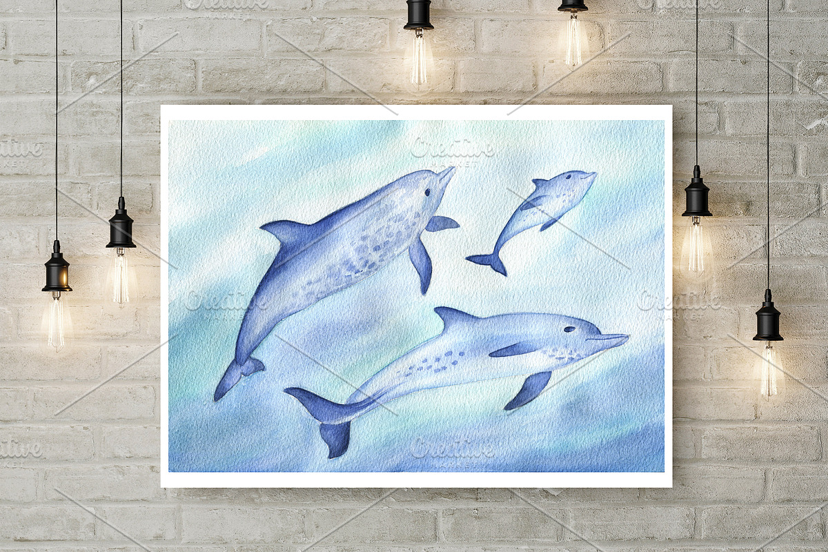 Watercolor Seascapes, an Illustration by Irina Diasli (Photo 9 of 10)