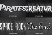 Vintage Movie CSS Type Styles (+PSD), a Templates & Theme by Rex Rainey (Thumbnail 5 of 5)