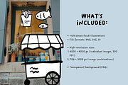 +109 Street Food Set Illustration, a Food Illustration by The Journey Atelier (Thumbnail 2 of 5)