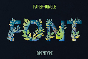 Paper Jungle Font