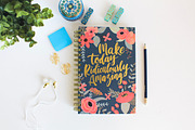 Blue journal, greenery flatlay, a Social Media Template by life i design by Nicki (Thumbnail 3 of 3)