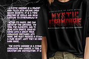 Obscure Metal Horror Blackletter Y2k, a Blackletter Font by dansdesign (Thumbnail 10 of 12)