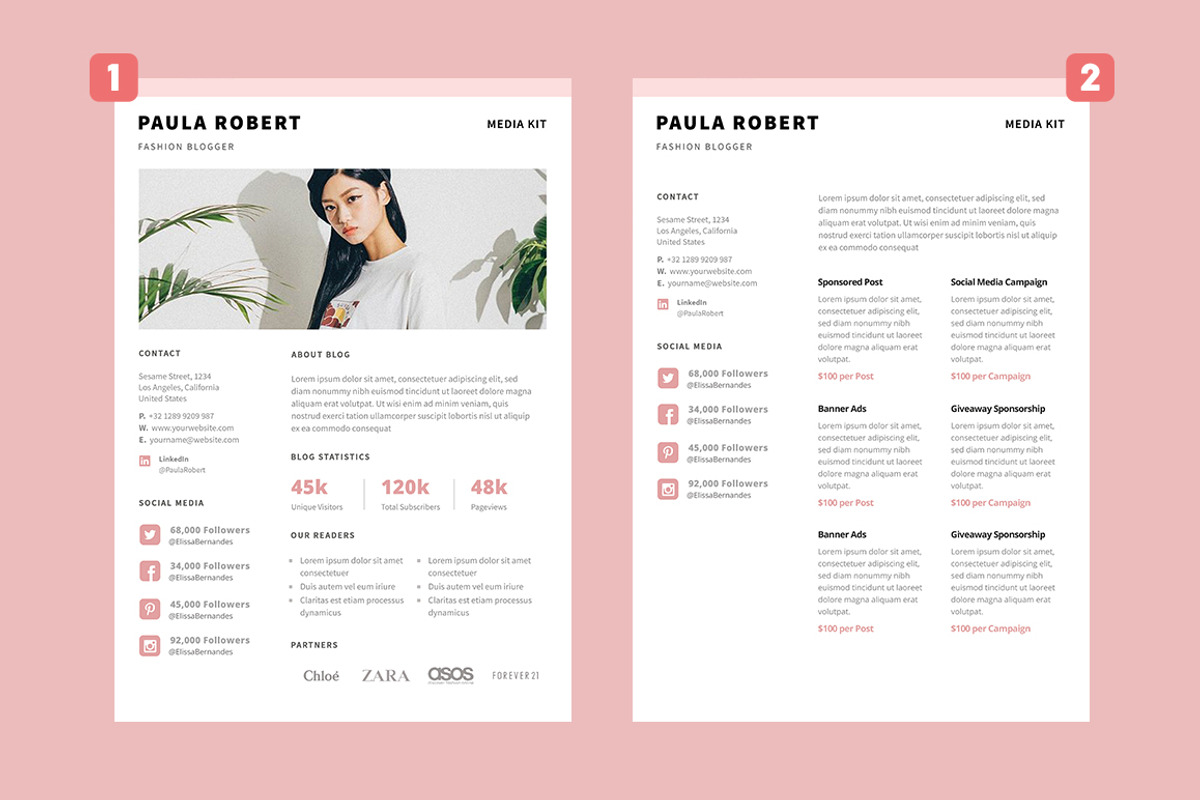 Media Kit for Blogger, a Social Media Template by ariodsgn (Photo 2 of 4)