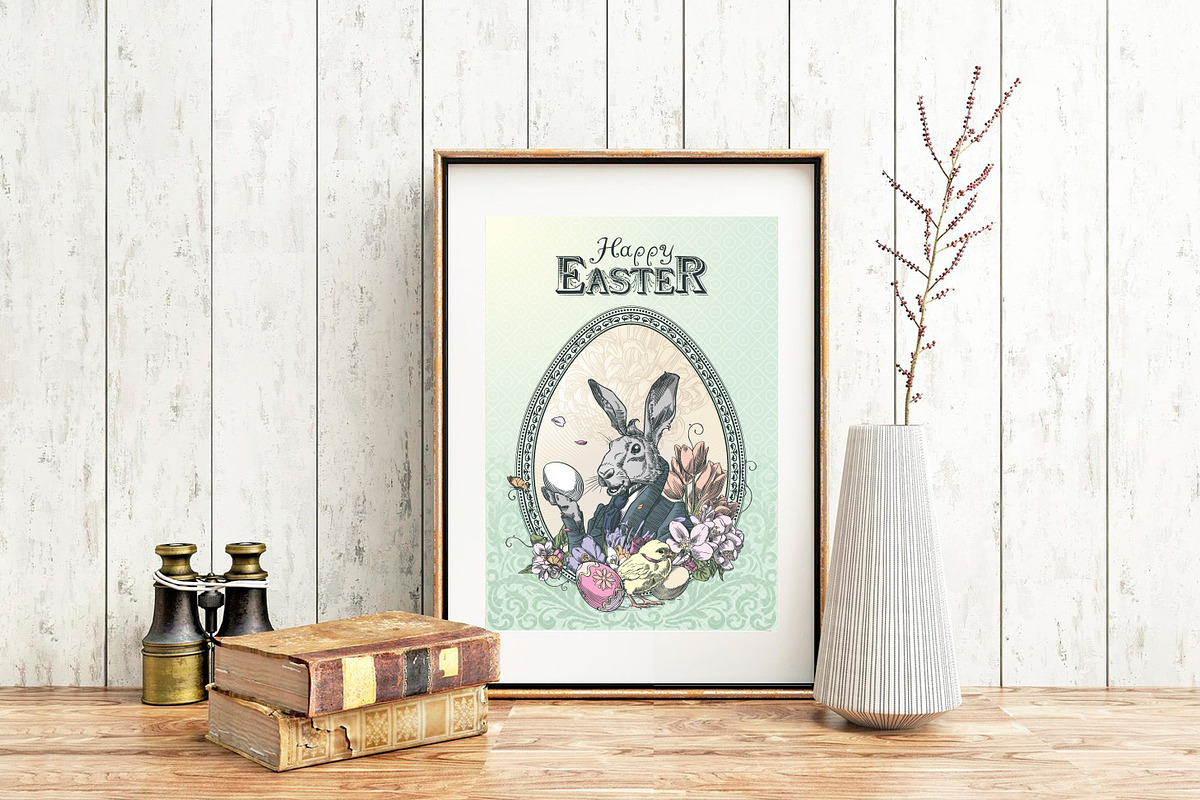 Easter and Passover postcards, a Card Template by inshader (Photo 2 of 7)