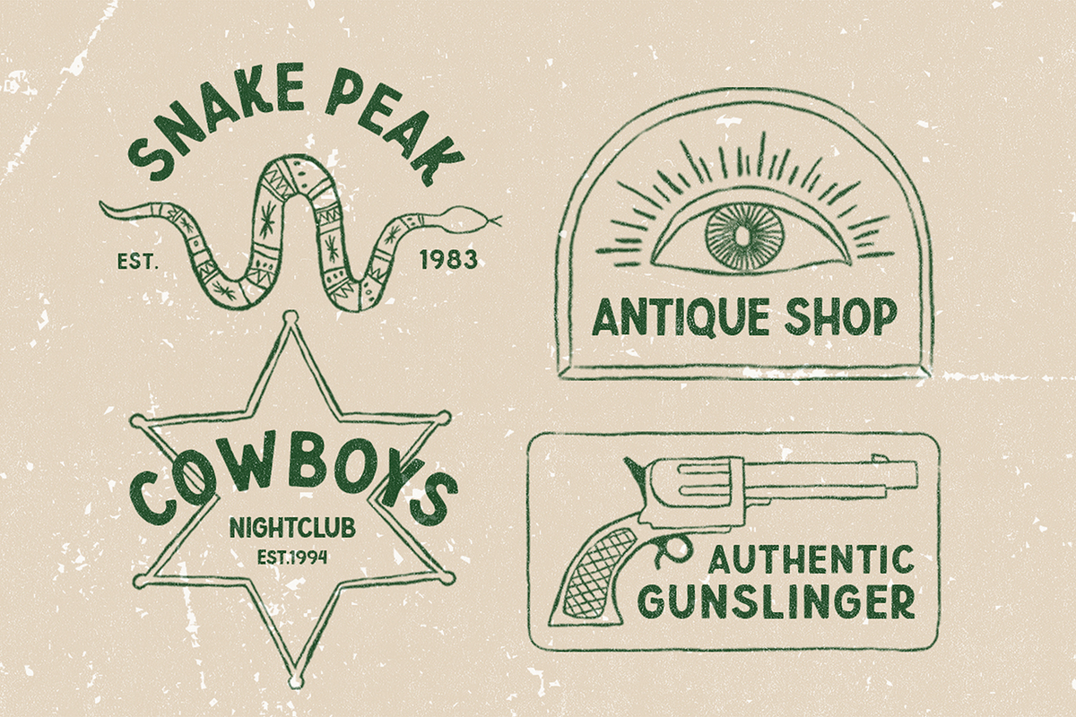 Wildboar - Vintage Display Font, a Sans Serif Font by Pekotype (Photo 7 of 15)