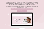 Pink Shop Banner Templates, a Shopify Template by SunshineStudioBoutique (Thumbnail 4 of 9)