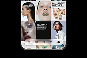 Instagram Mockups - 2026 Liquid Bar, an iPhone Mockup by Aire Studio (Thumbnail 2 of 8)