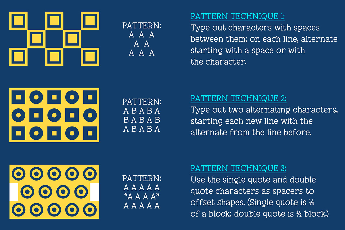 GeoBlocks-a geometric font set!, a Symbol Font by Missy Meyer (Photo 9 of 9)