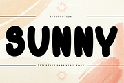 Sunny, a Script Font by FreshTypeINK (Thumbnail 1 of 7)