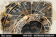 Clocks & Watches Distressed Overlays, an Illustration by ephemoire (Thumbnail 8 of 9)
