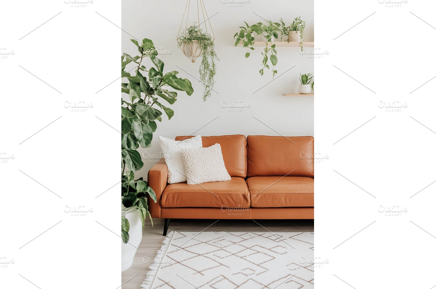 Cozy modern living room with tan, an Architecture Photo by Lermont51
