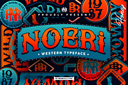 Noeri, a Serif Font by inumocca_type (Thumbnail 1 of 12)