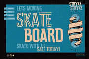STRYKE - Modern Display Typeface, a Font by Gassstype (Thumbnail 2 of 8)
