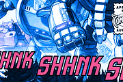Sentinel - bold comic book logo font, a Handwritten Font by Comicraft Fonts (Thumbnail 7 of 8)