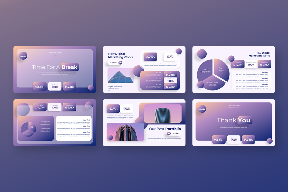 Digital Marketing - Google Slides preview 3