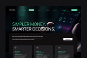 Figma E-Wallet Landing Page, a Landing Page Template by Musara (Thumbnail 3 of 6)