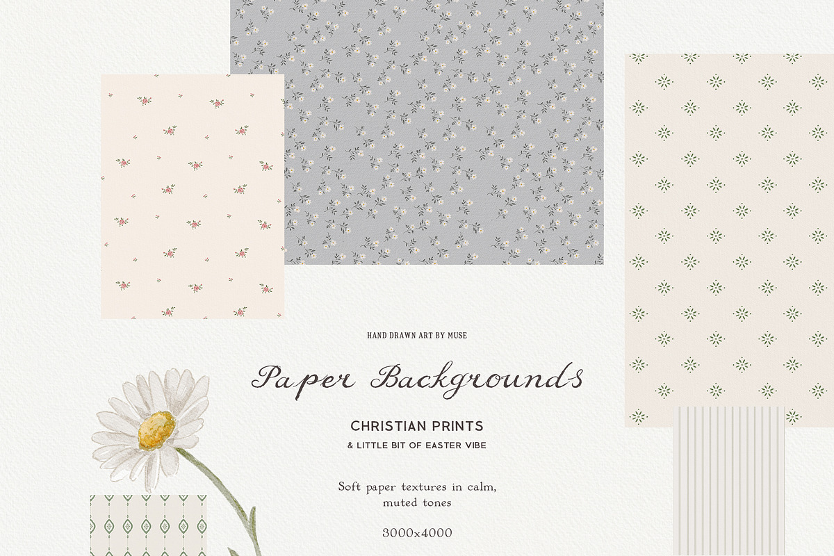 Le Jardin Céleste Christian Prints, a Background Graphic by Muse Artist (Photo 16 of 26)