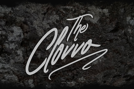 Clovvo Handwritten Typeface