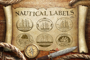 Nautical Labels vol. 1