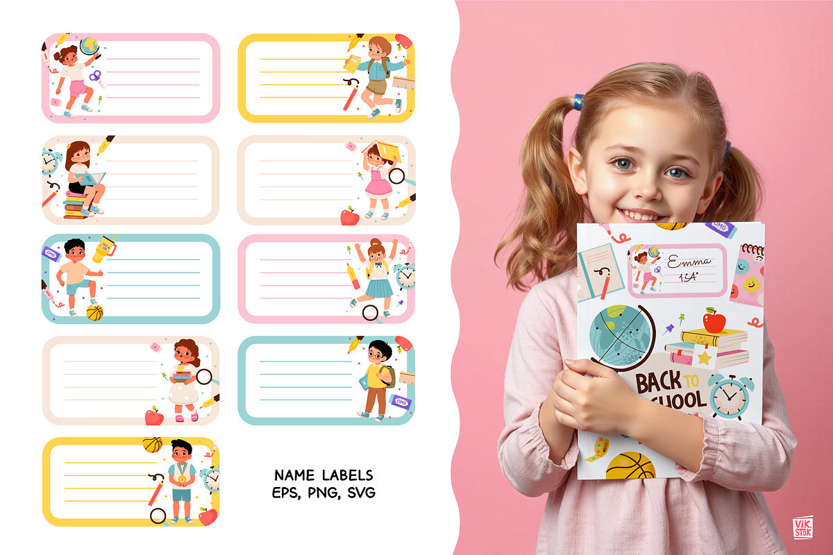 Back to School Vector Bundle, an Education Illustration by vik.stock (Photo 5 of 7)