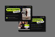 Bold Sporstwear Presentation, a Presentation Template by BumbleGraph Studio (Thumbnail 3 of 5)