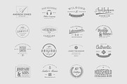 Vintage Logos and Badges Set 6, a Branding & Logo Template by Graphicdome (Thumbnail 4 of 5)