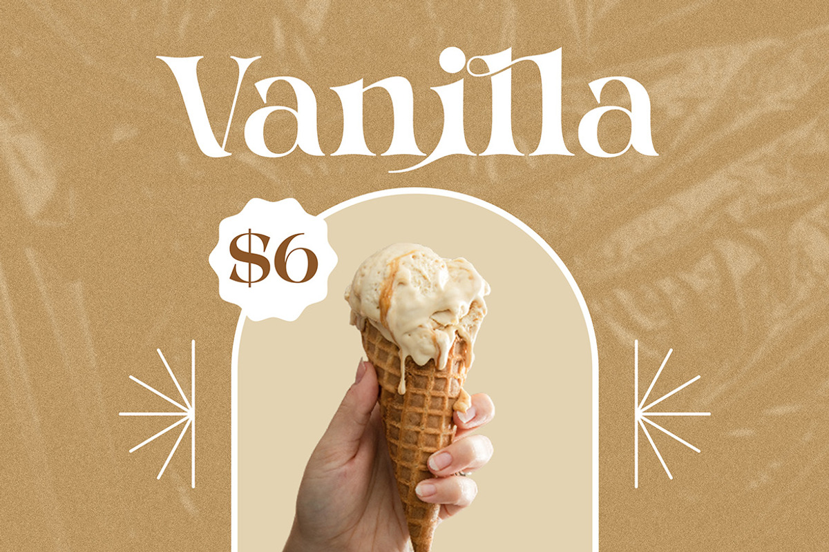 Italigia Retro Bold Serif, a Serif Font by Cruzine (Photo 3 of 8)