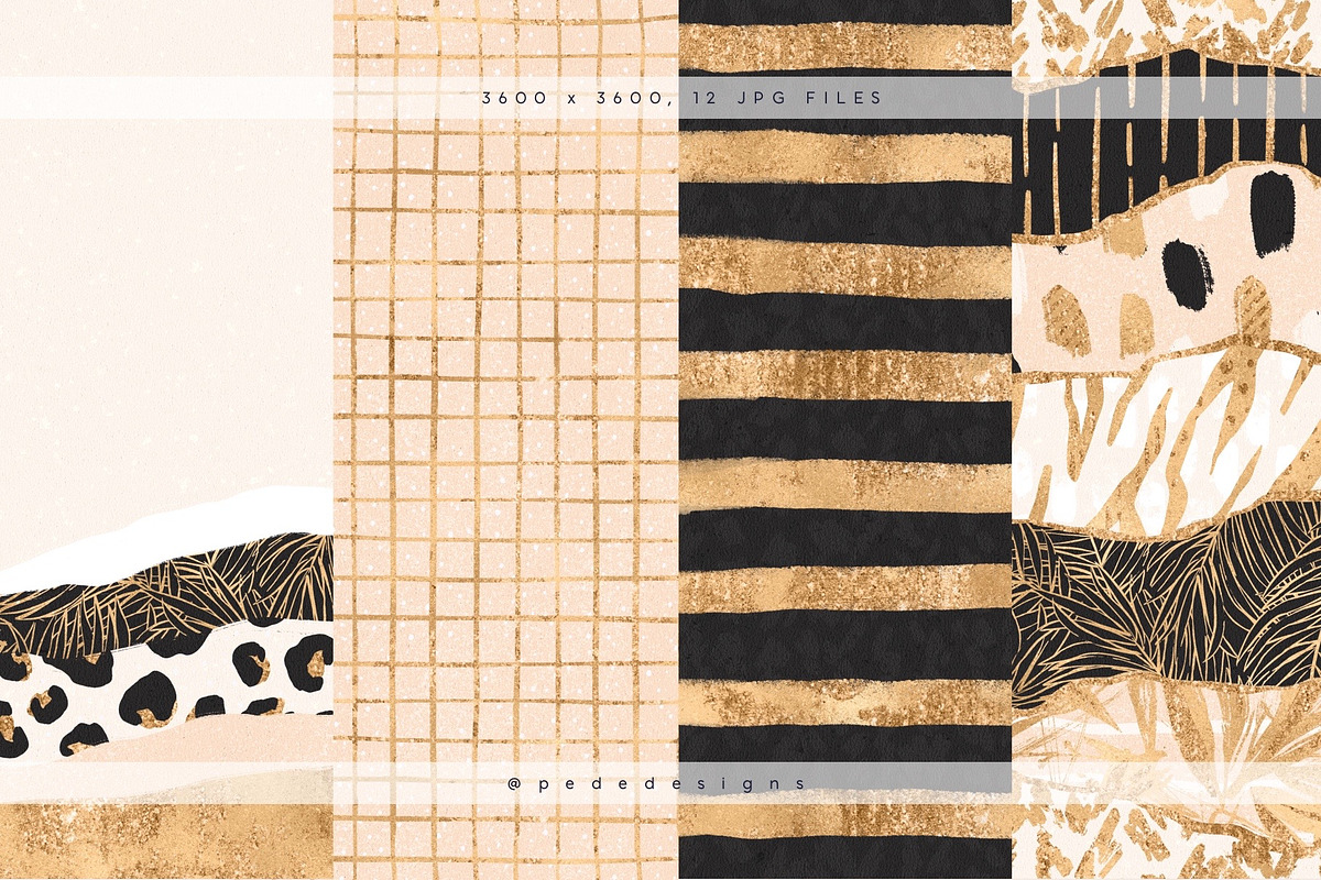 Trendy Backgrounds Bundle, a Texture Graphic by PeDe Designs (Photo 17 of 55)
