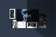 Aurel Creative PowerPoint Template, a Presentation Template by uiplus (Thumbnail 1 of 5)