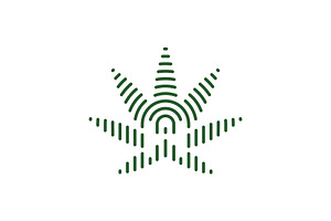 Hemp Print Logo, a Branding & Logo Template by Pure Design